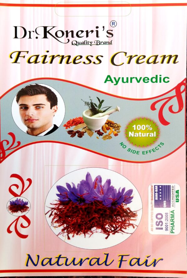 Dr.Koneri's fairness Cream For Men 20g [Natural Fair]
